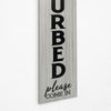 Already Disturbed | Happiness Double-Sided Hanging & Leaning Wall Sign